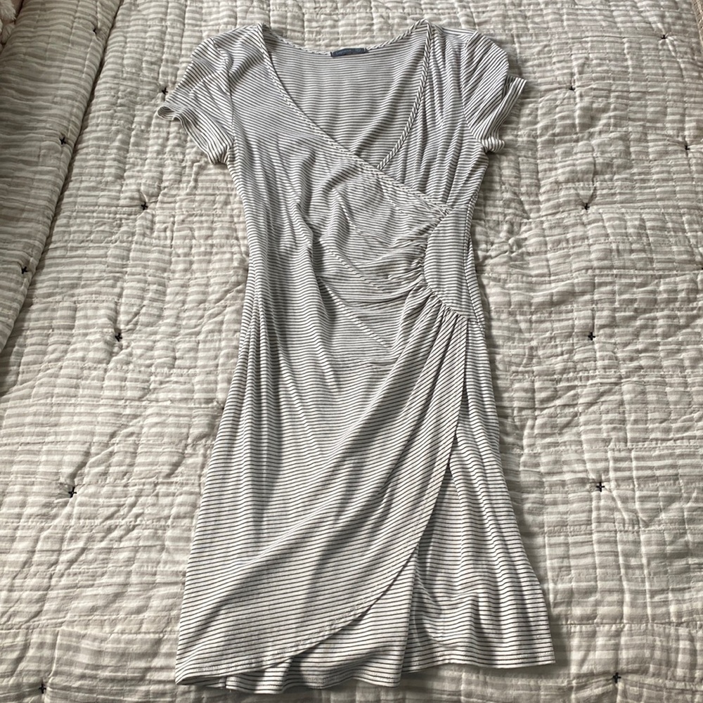 Tight striped dress